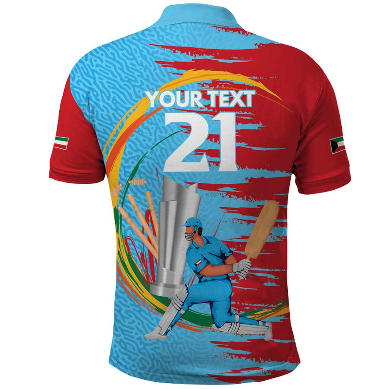 Custom Cricket Kuwait East Asia-Pacific Polo Shirt Kuwait Chase for Triumph