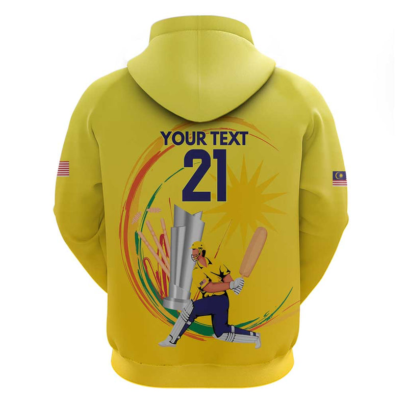 Custom Cricket Malaysia East Asia-Pacific Hoodie Malaysia Road to Glory