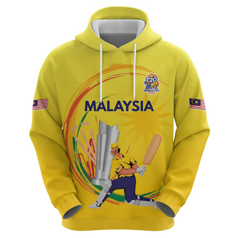 Custom Cricket Malaysia East Asia-Pacific Hoodie Malaysia Road to Glory