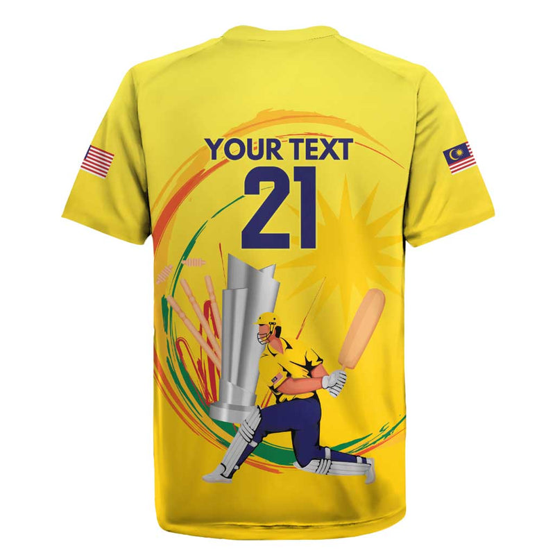 Custom Cricket Malaysia East Asia-pacific Malaysia Road To Glory Rugby Jersey