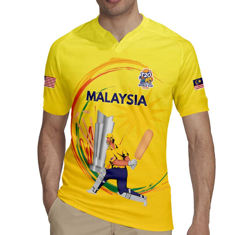 Custom Cricket Malaysia East Asia-pacific Malaysia Road To Glory Rugby Jersey