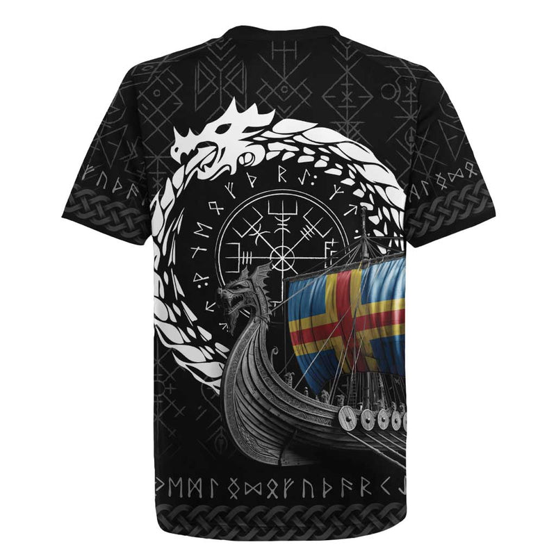 Aland Viking Drakkar Viking Blood Rugby Jersey