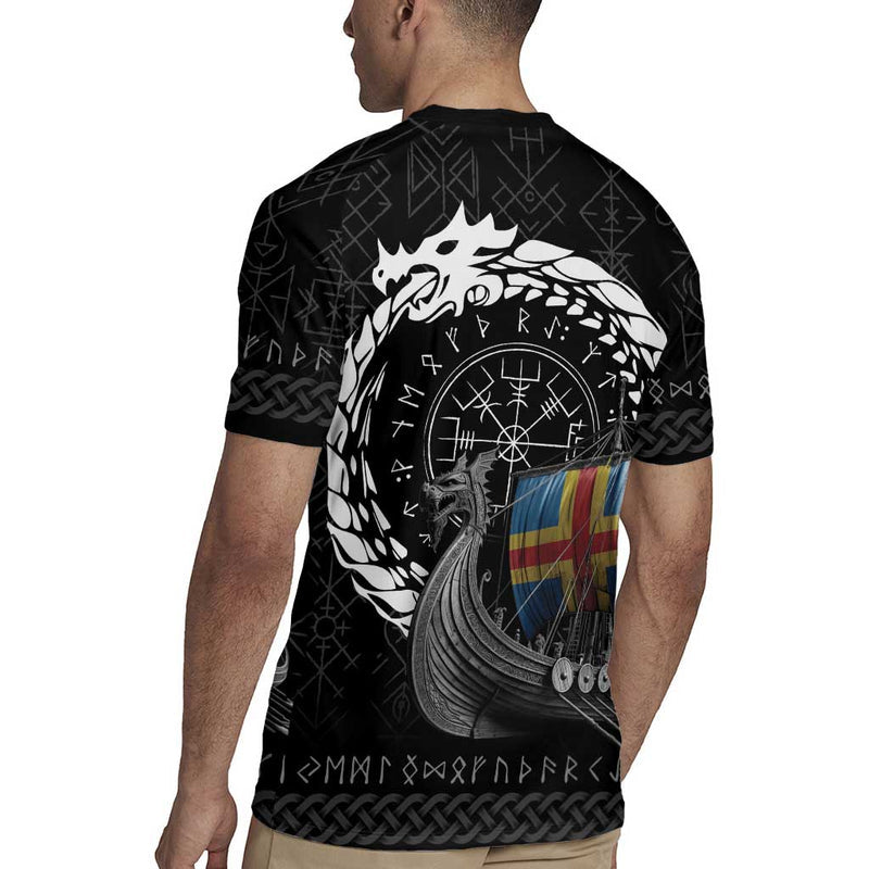 Aland Viking Drakkar Viking Blood Rugby Jersey