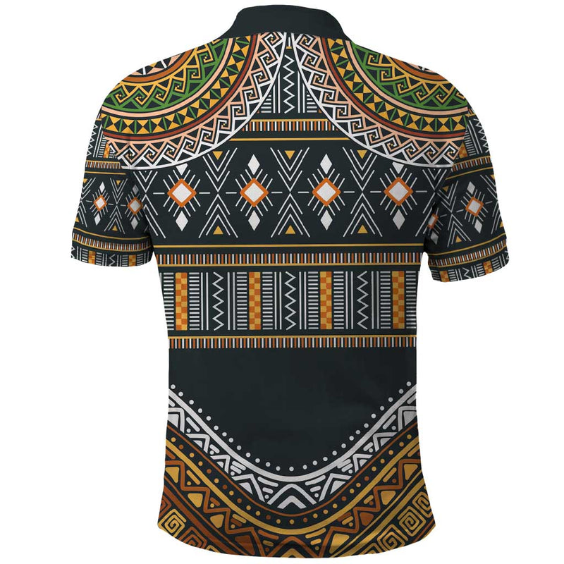 Africa Ethnic Native Pattern Polo Shirt
