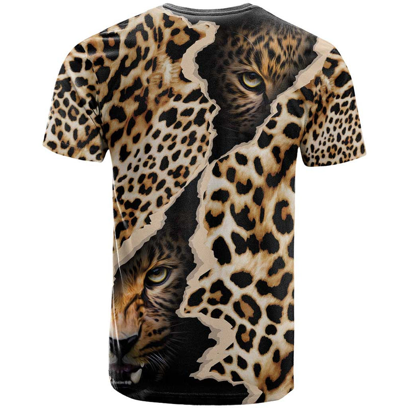 Africa Leopard Skin Pattern Version 02 T Shirt