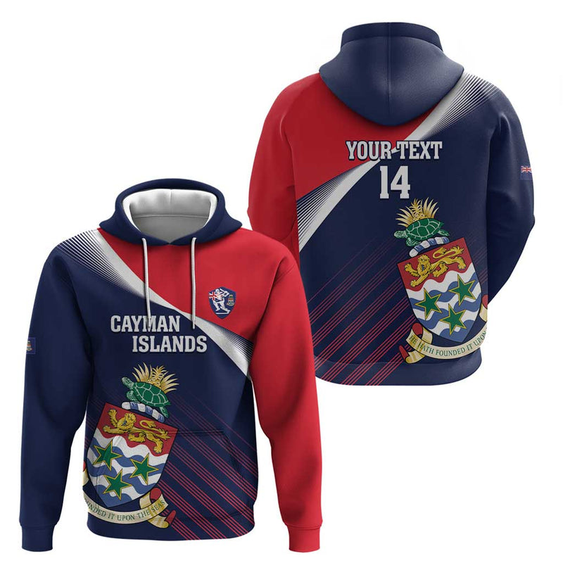 Custom Cayman Islands Cricket 2025 Sporty Style Hoodie