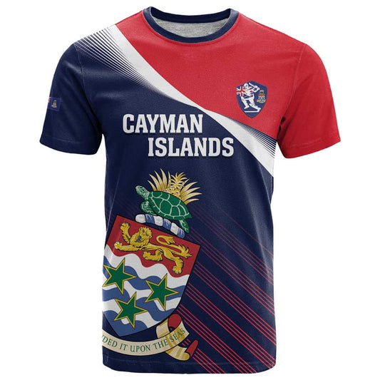 Custom Cayman Islands Cricket 2025 Sporty Style T Shirt