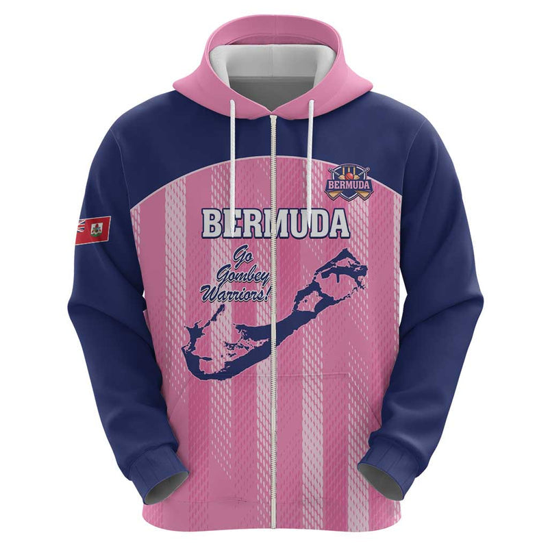 Custom Bermuda Cricket Go Gombey Warriors Hoodie