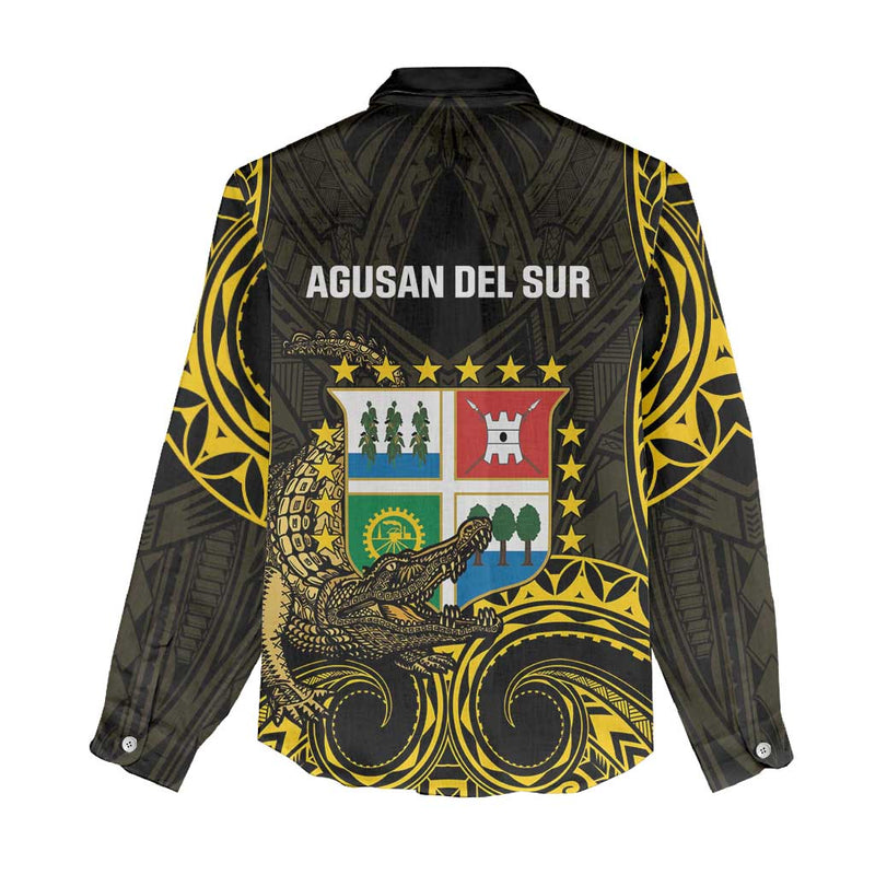 Agusan del Sur Philippines Habagatang Agusan Lolong Women Casual Shirt
