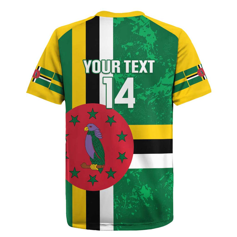 Custom Dominica Football 2025 Go Dominik Rugby Jersey