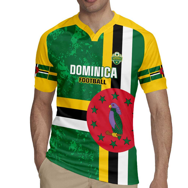 Custom Dominica Football 2025 Go Dominik Rugby Jersey