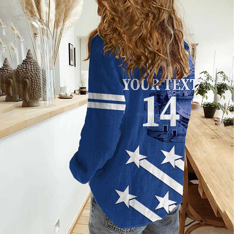Custom Honduras Football 2025 Vamos Los Catrachos Women Casual Shirt