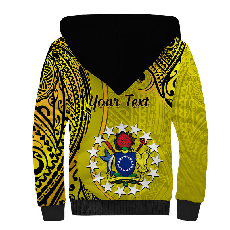 27 October Aitutaki Island Gospel Day Cook Islands Tribal Pattern Sherpa Hoodie