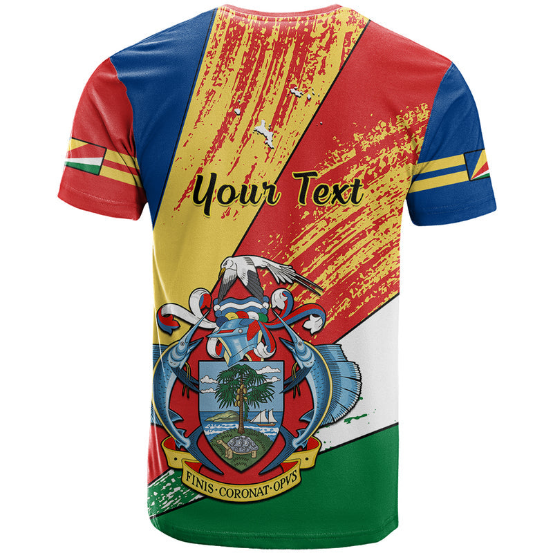 29 June Seychelles Independence Day Flag Style T Shirt