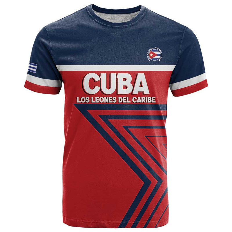 Custom Cuba Football 2025 Los Leones del Caribe T Shirt