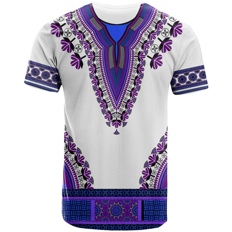 Africa African Dashiki Royal Purple Version T Shirt