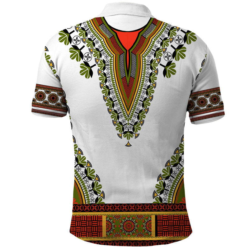 Africa African Dashiki Royal Gold Version Polo Shirt