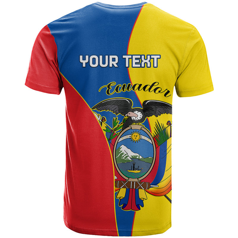 Custom Ecuador Ecuadorian Independence Day 10 August Proud T Shirt