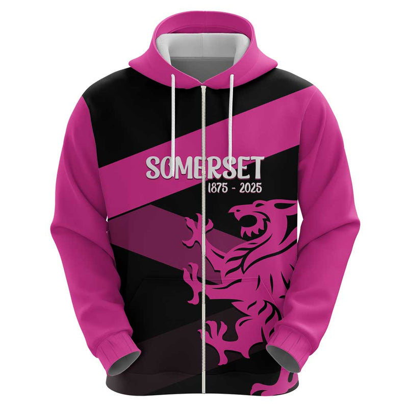 Custom Somerset Cricket 150 Years of Anniversary Hoodie