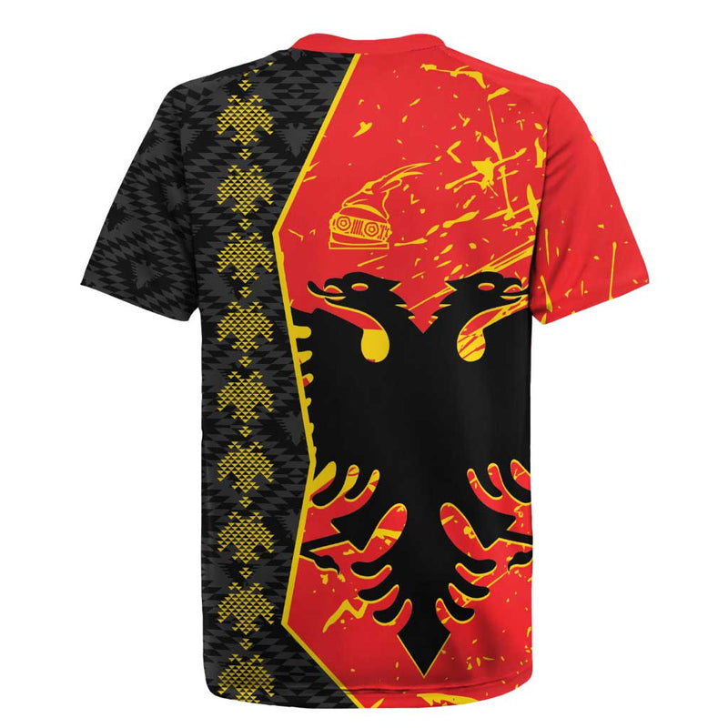 Albania Independence Day Albanian Proud - Flag Color Rugby Jersey