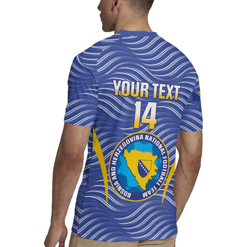 Custom Bosnia And Herzegovina Football Come On Zmajevi Rugby Jersey