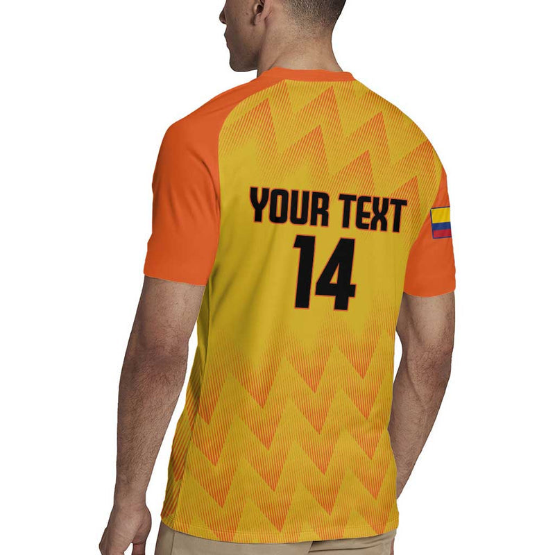 Custom Colombia Football 2025 Las Chicas Superpoderosas - Yellow Version Rugby Jersey