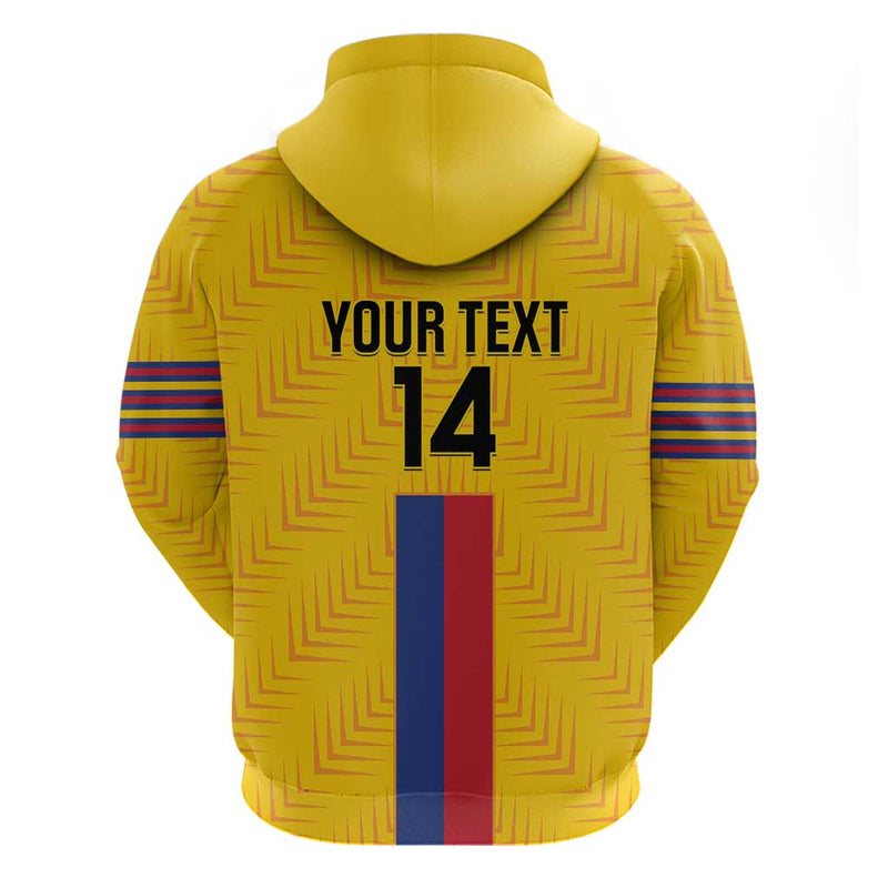 Custom Colombia Football Vamos Los Cafeteros Hoodie