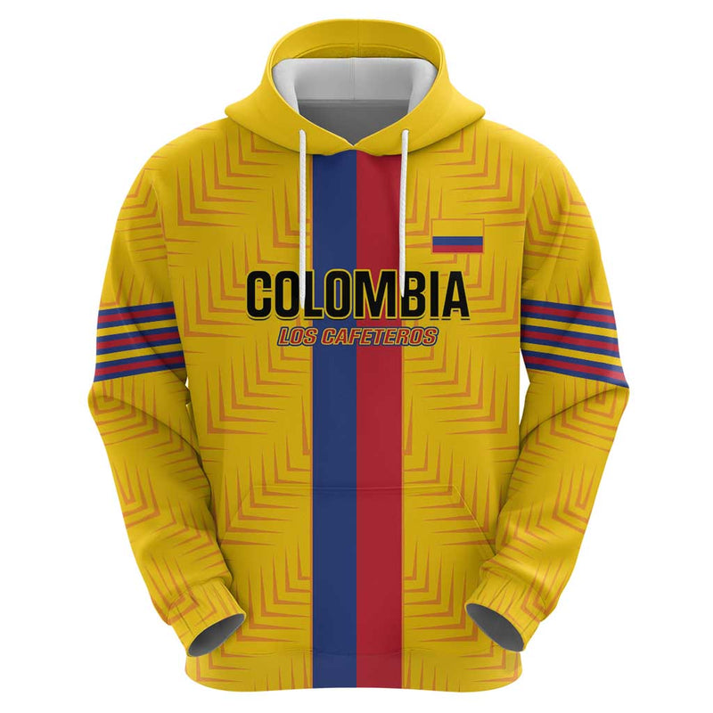 Custom Colombia Football Vamos Los Cafeteros Hoodie