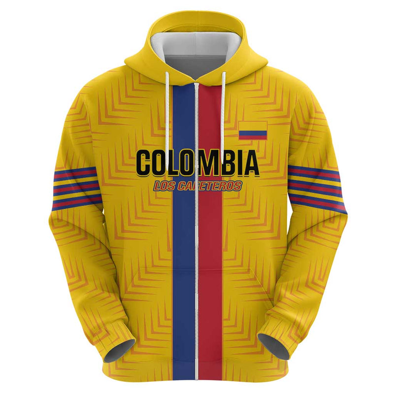 Custom Colombia Football Vamos Los Cafeteros Hoodie