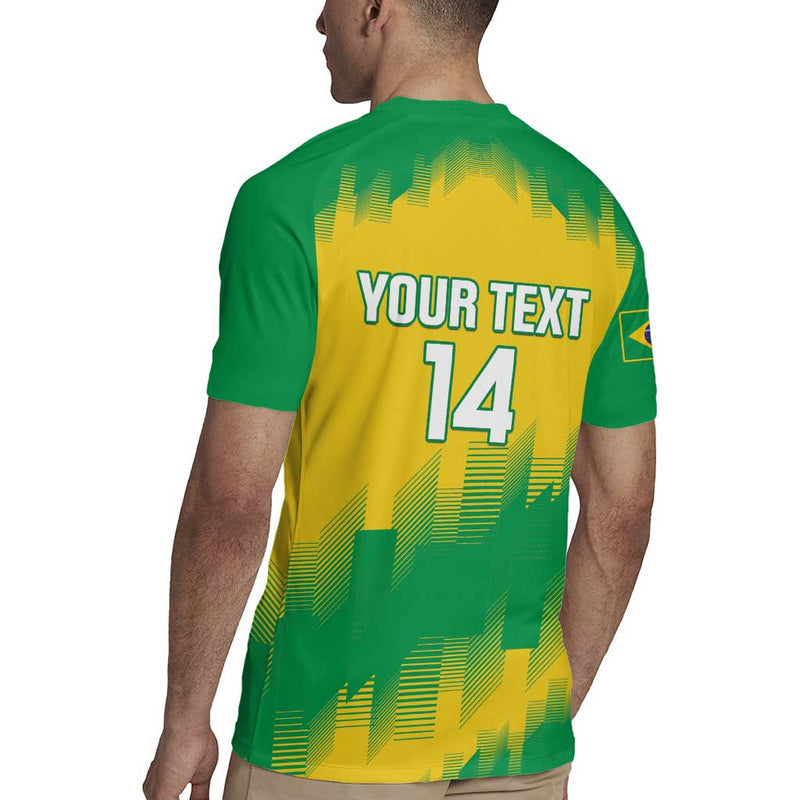 Custom Brasil Rugby 2025 Go Champions Yaras Rugby Jersey