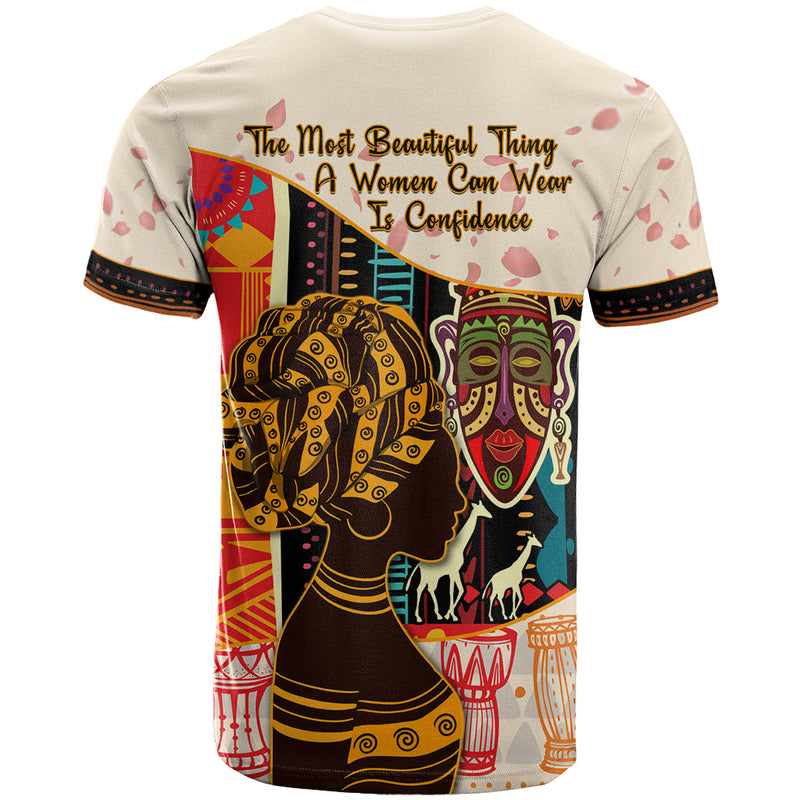 Africa International Women Day African Pattern T Shirt