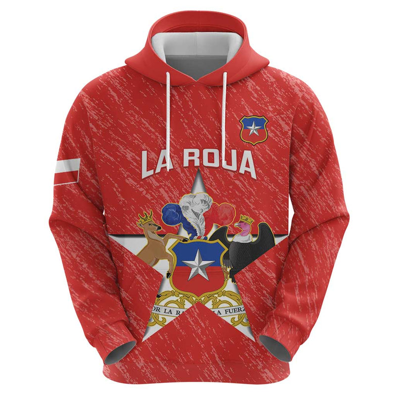 Custom Chile Football Vamos La Roja Hoodie