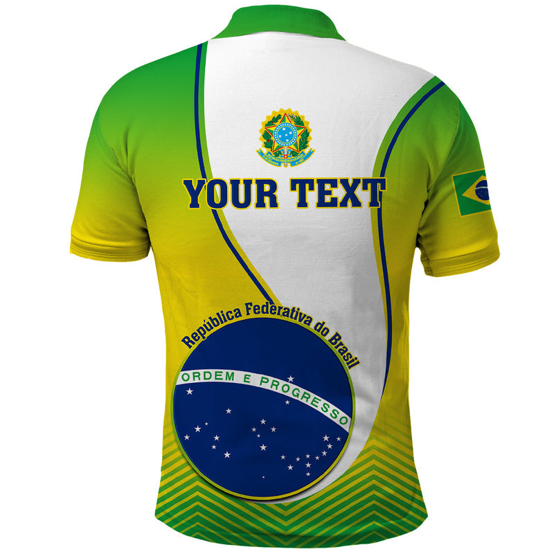 Custom Brazil Sete de Setembro Happy Independence Day Polo Shirt