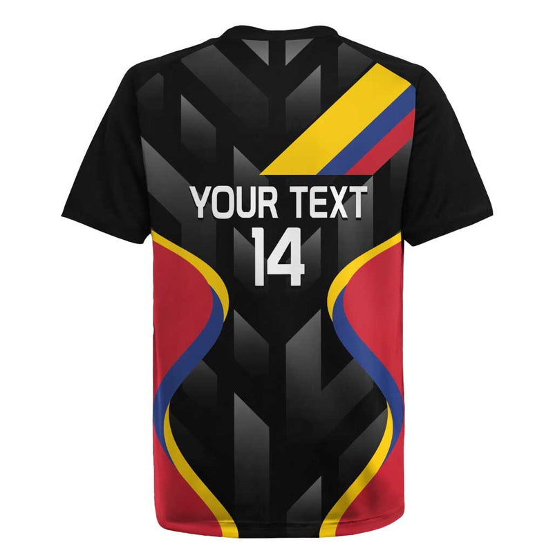 Custom Colombia Football Vamos Las Chicas Superpoderosas Rugby Jersey