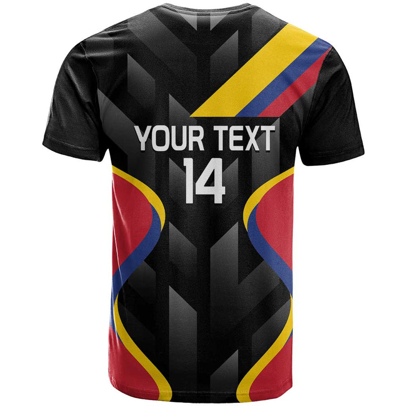 Custom Colombia Football Vamos Las Chicas Superpoderosas T Shirt