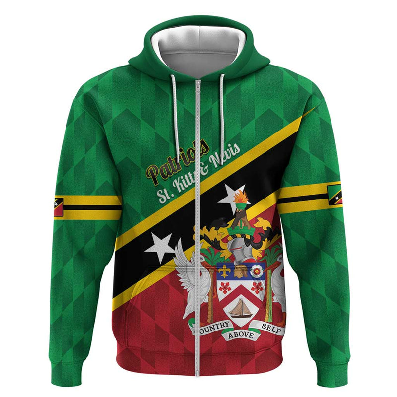 Custom Saint Kitts and Nevis Cricket Go Champions Patriots Hoodie
