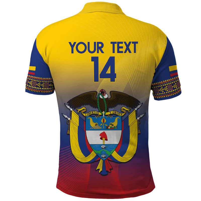 Custom Colombia Football Summer 2024 Las Chicas Superpoderosas Polo Shirt