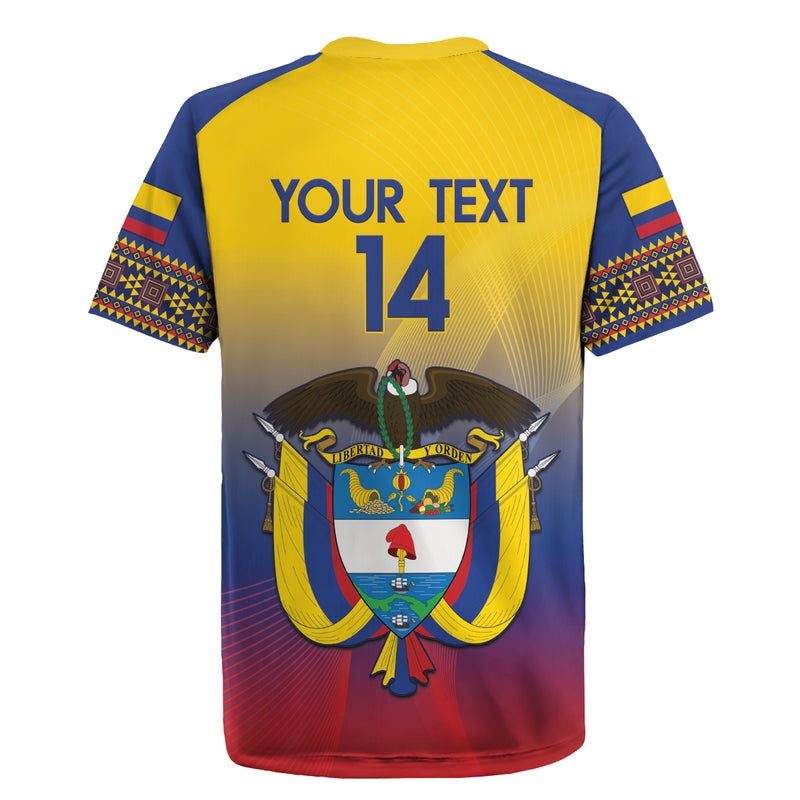 Custom Colombia Football Summer 2024 Las Chicas Superpoderosas Rugby Jersey