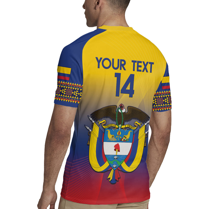 Custom Colombia Football Summer 2024 Las Chicas Superpoderosas Rugby Jersey
