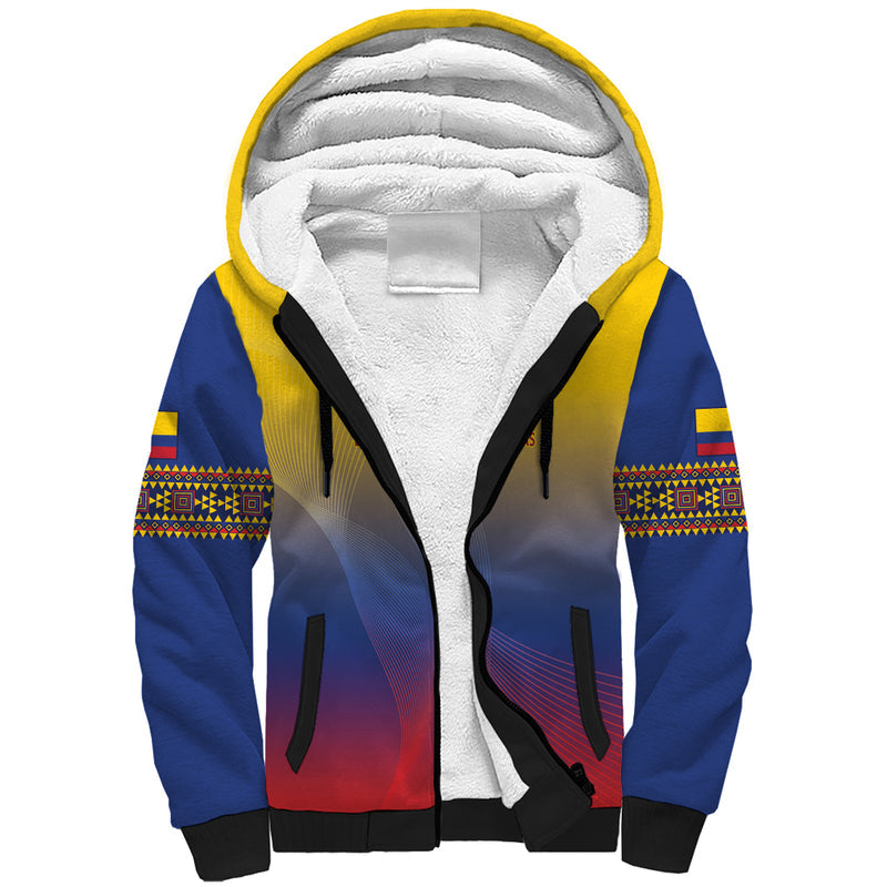 Custom Colombia Football Summer 2024 Las Chicas Superpoderosas Sherpa Hoodie