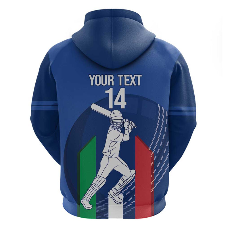 Custom Italy Cricket Go Gli Azzurri Hoodie