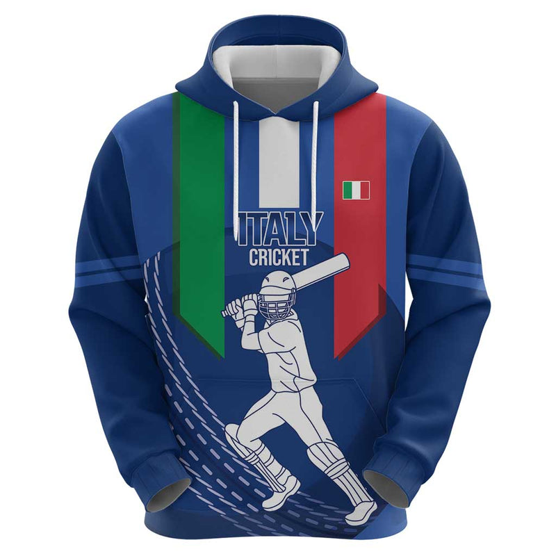 Custom Italy Cricket Go Gli Azzurri Hoodie