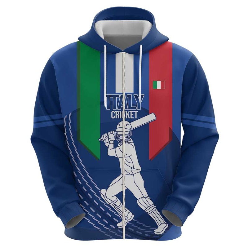 Custom Italy Cricket Go Gli Azzurri Hoodie