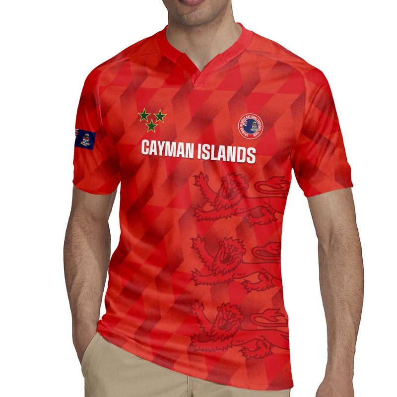 Custom Cayman Islands Football 2025 Go Champions Rugby Jersey