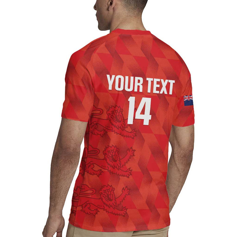 Custom Cayman Islands Football 2025 Go Champions Rugby Jersey