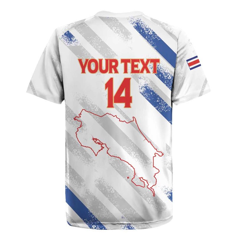 Custom Costa Rica Football Go Champions Los Ticos Rugby Jersey