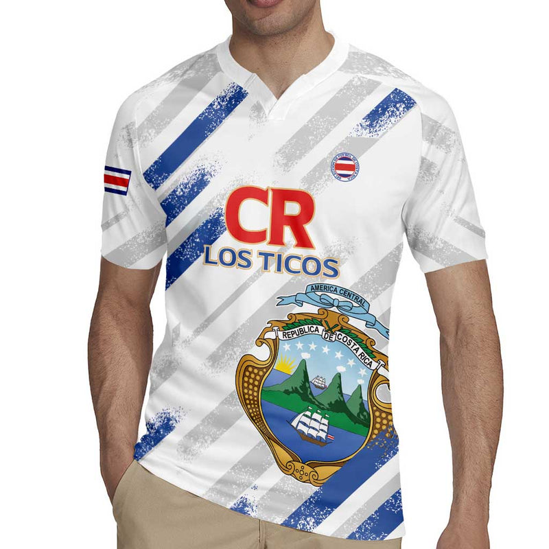 Custom Costa Rica Football Go Champions Los Ticos Rugby Jersey