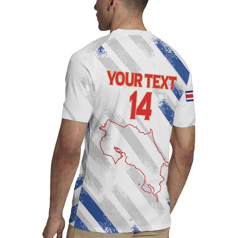 Custom Costa Rica Football Go Champions Los Ticos Rugby Jersey
