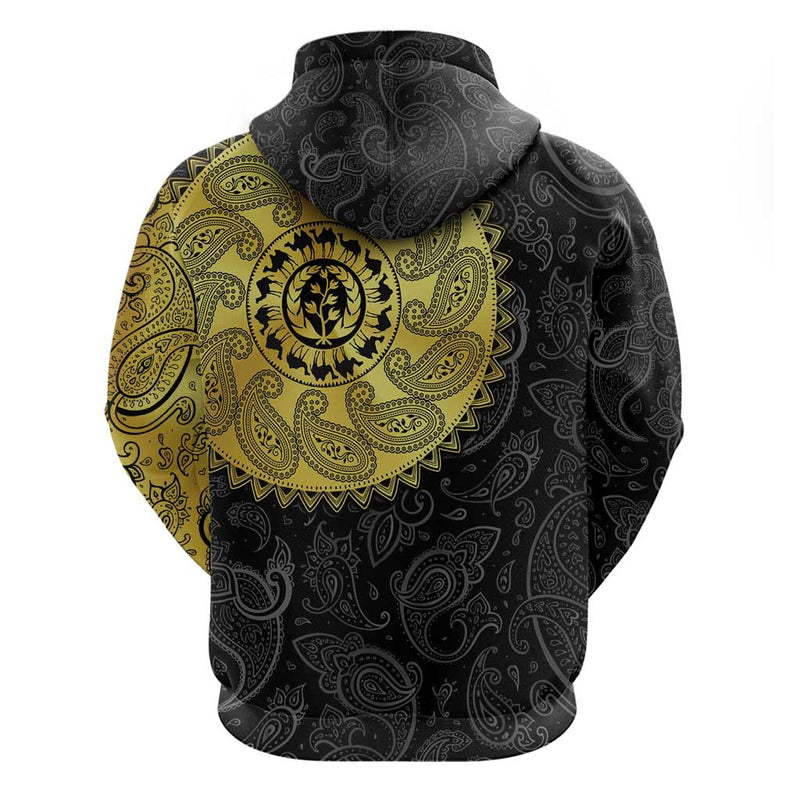 Eritrea African Tribal Mix Paisley Pattern Hoodie
