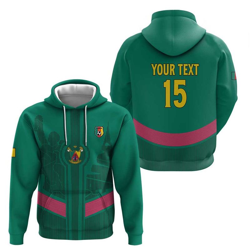 Custom Cameroon Football Waka Waka - This Time For Africa Hoodie